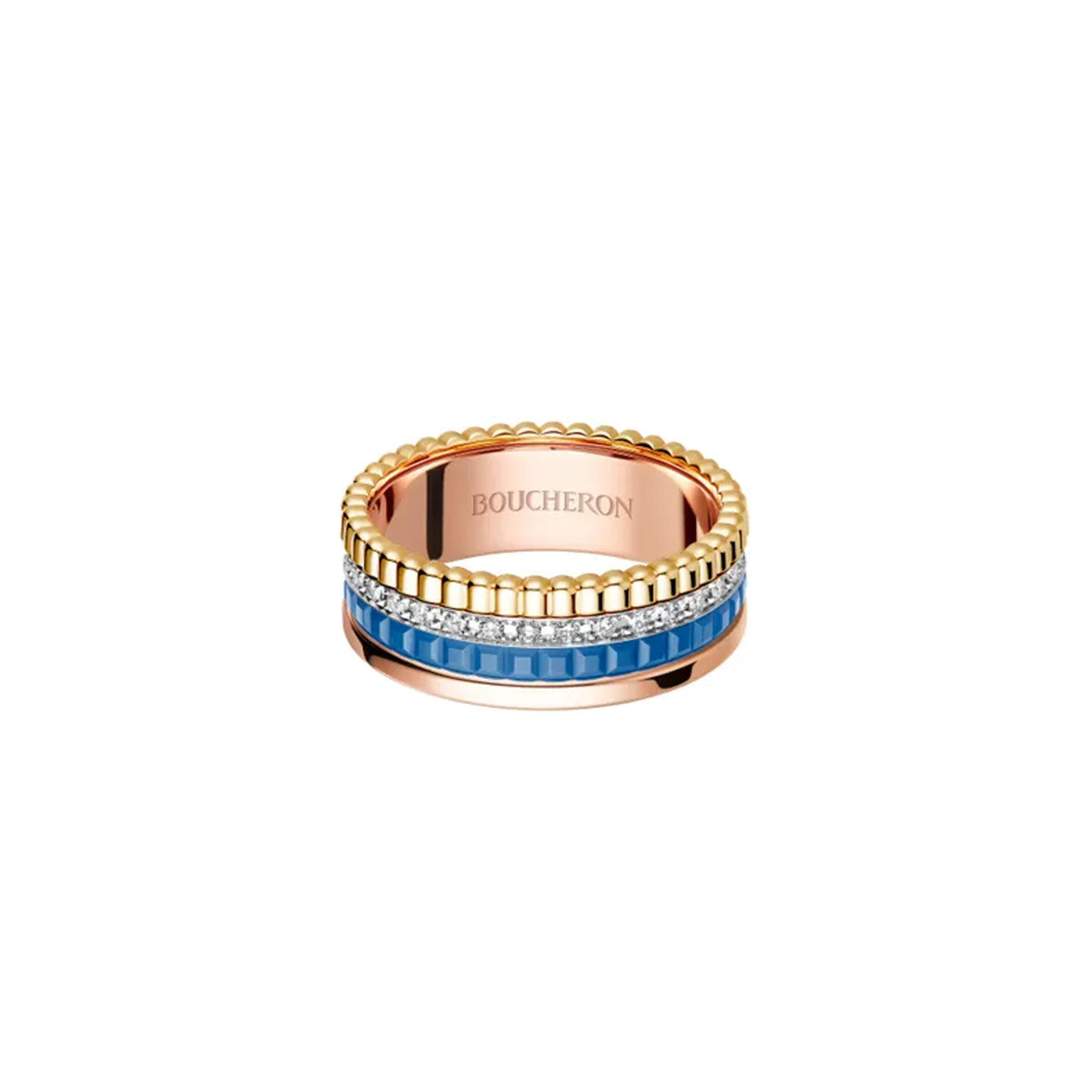 B0vcher0n quatre blue edition small ring jrg03028